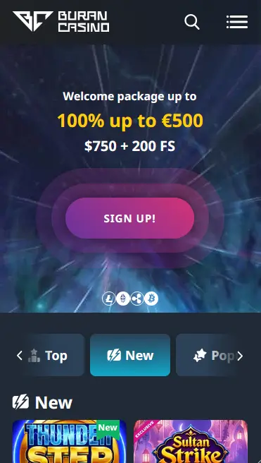 Buran app preview
